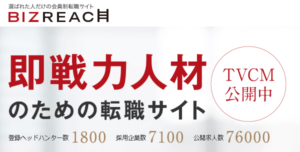 ビズリーチの特徴