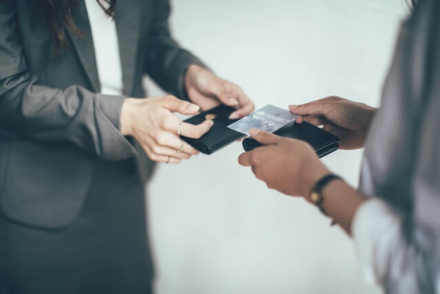企業とコミュニケーションがとれる